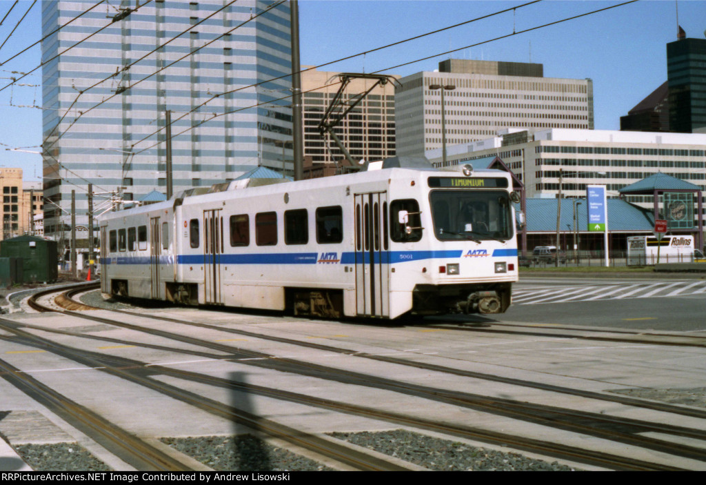 Baltimore Light Rail 5001